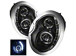 Spyder Auto Mini Cooper 02-06 Projector Headlights DRL Black High H1 - 5011336