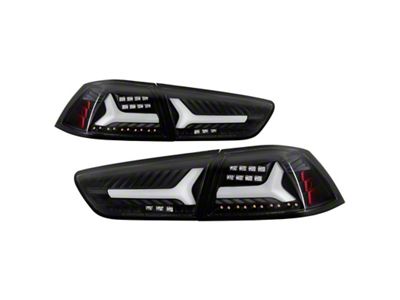 Spyder Auto Mitsubishi Lancer/Evolution X 08-14 V2 LED Tail Lights - 5088130