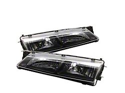 Spyder Auto Nissan 240SX 97-98 Crystal Headlights Black HD-YD-N294-BK - 5012616