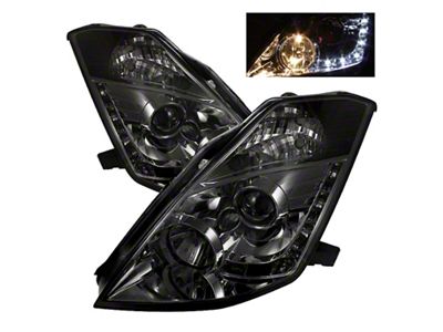 Spyder Auto Nissan 350Z 03-05 Projector Headlights Halogen Model Only - 5064752