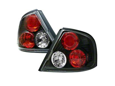 Spyder Auto Nissan Altima 98-01 Euro Style Tail Lights Black ALT-YD-NA98-BK - 5006790