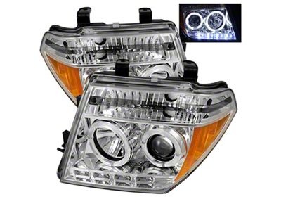 Spyder Auto Nissan Frontier 05-08 Projector Headlights LED Halo LED Chrm - 5011534