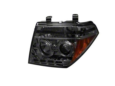 Spyder Auto Nissan Frontier 05-08 Projector Headlights LED Halo LED Smke - 5011541