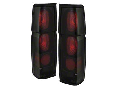 Spyder Auto Nissan Hardbody 86-97 Euro Style Tail Lights Black Smoke - 5078216