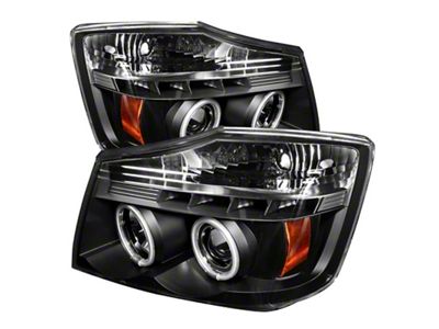 Spyder Auto Nissan Titan 04-14/Armada 04-07 Projector Headlights CCFL Halo LED - 5030207