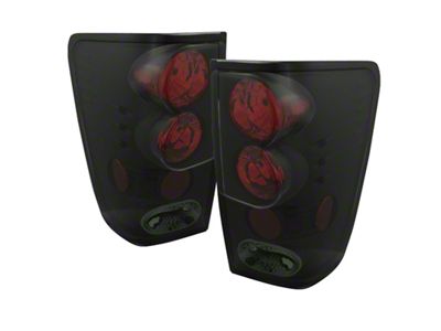 Spyder Auto Nissan Titan 04-14 Euro Style Tail Lights Black Smoke - 5078223