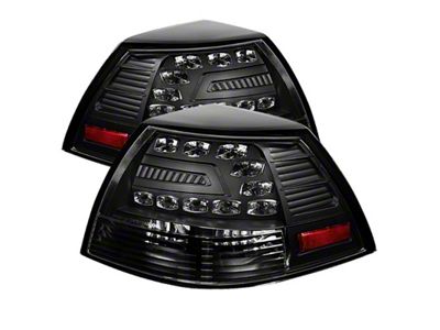 Spyder Auto Pontiac G8 08-09 LED Tail Lights Blk ALT-YD-PG808-LED-BK - 5008565