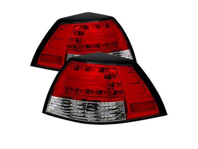 Spyder Auto Pontiac G8 08-09 LED Tail Lights Red Clear ALT-YD-PG808-LED-RC - 5008602