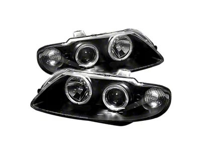 Spyder Auto Pontiac GTO 04-06 Projector Headlights LED Halo LED Black - 5011749