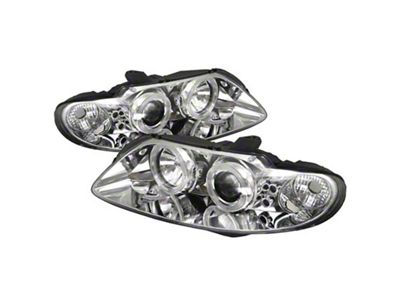 Spyder Auto Pontiac GTO 04-06 Projector Headlights LED Halo LED Chrome - 5011756