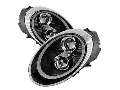 Spyder Auto Porsche 911 05-09 Projector Headlights Xenon/HID Model- DRL LED - 5080103