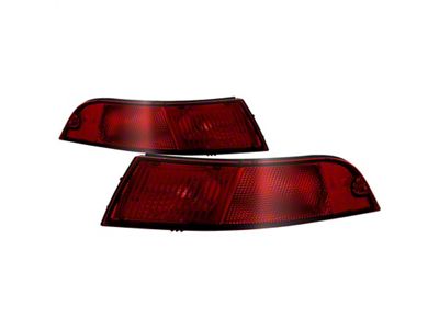 Spyder Auto Porsche 993 1995-1998 OEM Tail Light - Red Smoke - 5086761