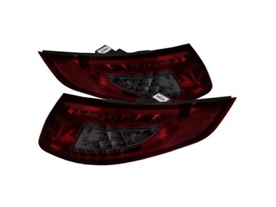 Spyder Auto Porsche 997 05-08 LED Tail Lights Red Smoke ALT-YD-P99705-LED-RS - 5037992