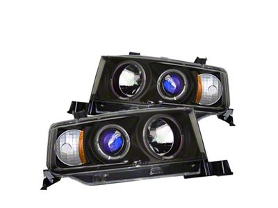 Spyder Auto Scion XB 03-07 Projector Headlights LED Halo Black High - 5011893
