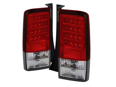 Spyder Auto Scion XB 03-07 Version 2 LED Tail Lights Red - 5042750
