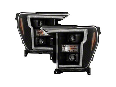 Spyder Auto Signature 20-21 Ford F150 Halogen Model Proj. Headlights - 5088703
