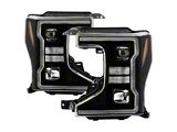 Spyder Auto Signature 20-22 Ford F250/F350 Halogen Proj. Headlights - Black - 5088628