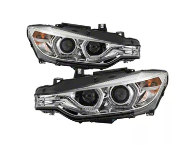Spyder Auto Signature BMW F30 3 Series 12-14 4DR Projector Headlights - 5086822