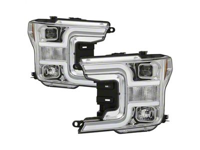 Spyder Auto Signature Ford F150 18-19 Halogen Model Projector Headlights - 5086617