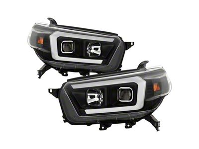 Spyder Auto Signature Toyota 4Runner 10-13 Projector Headlights - Black PRO-YD-T4R10SI-BK - 5087454