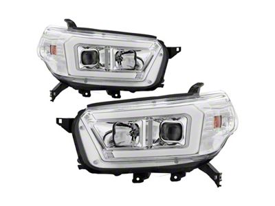 Spyder Auto Signature Toyota 4Runner 10-13 Projector Headlights - Chrome PRO-YD-T4R10SI-C - 5087461