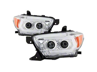 Spyder Auto Signature Toyota Tacoma 16-18 SR5 Model Projector Headlights- Chrome - 5085825