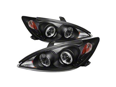 Spyder Auto Toyota Camry 02-06 Projector Headlights LED Halo LED Black - 5064301
