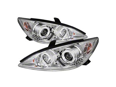 Spyder Auto Toyota Camry 02-06 Projector Headlights LED Halo LED Chrome - 5064318