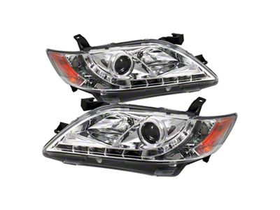 Spyder Auto Toyota Camry 07-09 Projector Headlights DRL Chrome High H1 - 5039415