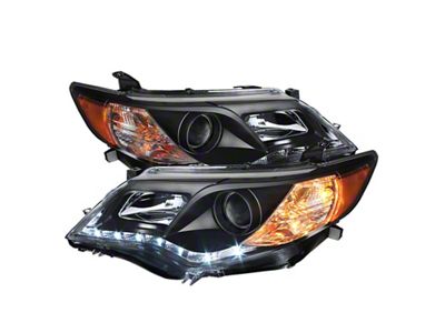 Spyder Auto Toyota Camry 12-14 Projector Headlights DRL Blk High 9005 - 5072658