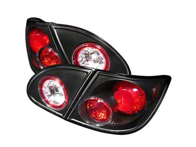 Spyder Auto Toyota Corolla 03-08 Euro Style Tail Lights Black ALT-YD-TC03-BK - 5007339