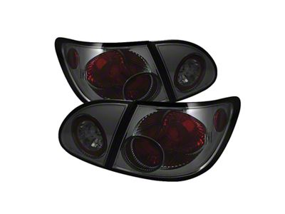 Spyder Auto Toyota Corolla 03-08 Euro Style Tail Lights Smoke ALT-YD-TC03-SM - 5033673