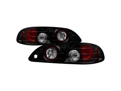 Spyder Auto Toyota Corolla 98-02 Euro Tail Lights Black Smoke ALT-YD-TC98-BSM - 5084323