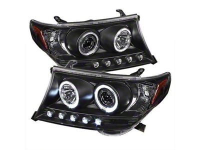 Spyder Auto Toyota Land Cruiser 08-11 Projector Headlights LED Halo LED - 5008275