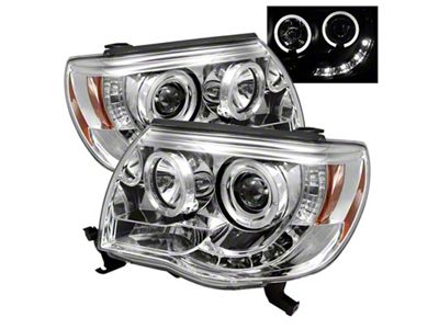 Spyder Auto Toyota Tacoma 05-11 Projector Headlights LED Halo LED Chrome - 5011923