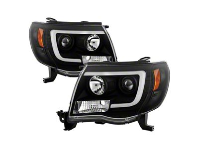 Spyder Auto Toyota Tacoma 05-11 V2 High-Power LED Headlights - Black - 5088185