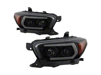 Spyder Auto Toyota Tacoma 16-18 TRD Model Only Projector Headlights Black - 5087553