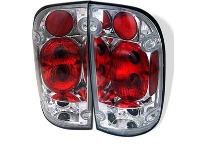 Spyder Auto Toyota Tacoma 95-00 Euro Style Tail Lights Chrome ALT-YD-TT95-C - 5007995
