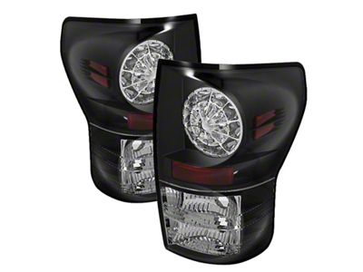 Spyder Auto Toyota Tundra 07-13 LED Tail lights Black ALT-YD-TTU07-LED-BK - 5029584