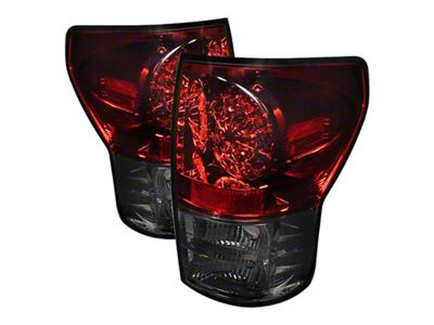 Spyder Auto Toyota Tundra 07-13 LED Tail lights Red Smoke ALT-YD-TTU07-LED-RS - 5029614