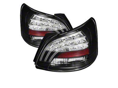 Spyder Auto Toyota Yaris 07-09 4Dr LED Tail Lights Blk ALT-YD-TYA074D-LED-BK - 5037640