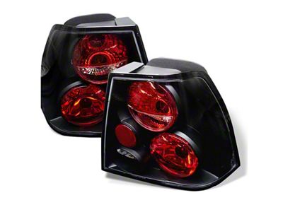 Spyder Auto Volkswagen Jetta 99-04 Euro Style Tail Lights Black ALT-YD-VJ99-BK - 5008381