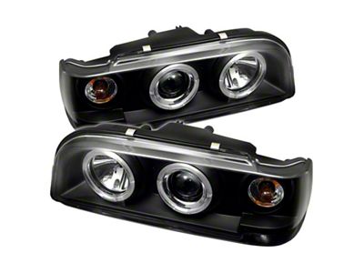 Spyder Auto Volvo 850 93-97 Projector Headlights LED Halo Black High - 5012289