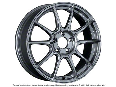 SSR GTX01 Dark Silver Wheel; 17x8; 45mm Offset