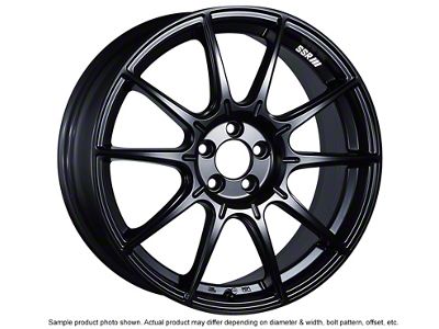 SSR GTX01 Flat Black Wheel; 19x8.5; 38mm Offset