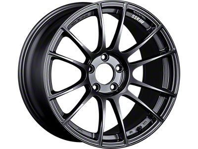 SSR GTX04 Dark Gunmetal Wheel; 19x9.5; 38mm Offset