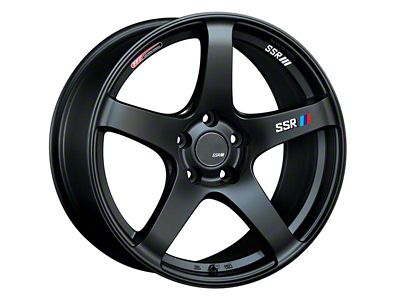 SSR GTV01 Flat Black Wheel; 18x8; 35mm Offset