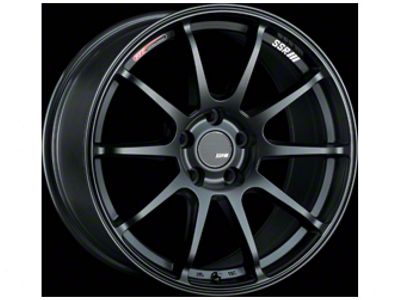 SSR GTV02 Flat Black Wheel; 17x8; 45mm Offset