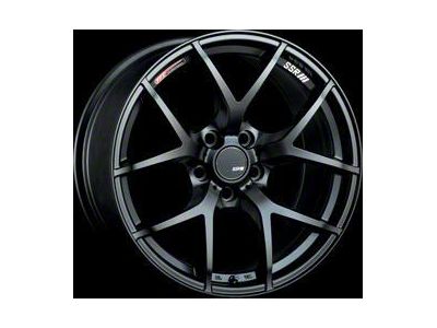 SSR GTV03 Flat Black Wheel; 18x8.5; 40mm Offset