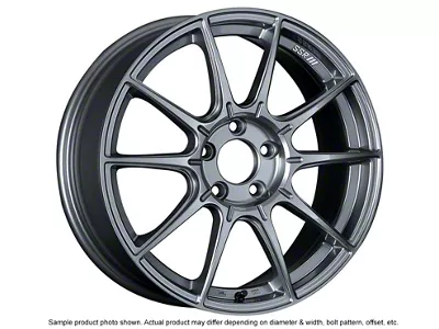 SSR GTX01 Dark Silver Wheel; 19x8.5; 38mm Offset